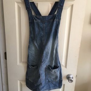 Forever 21 Denim Overall Dress